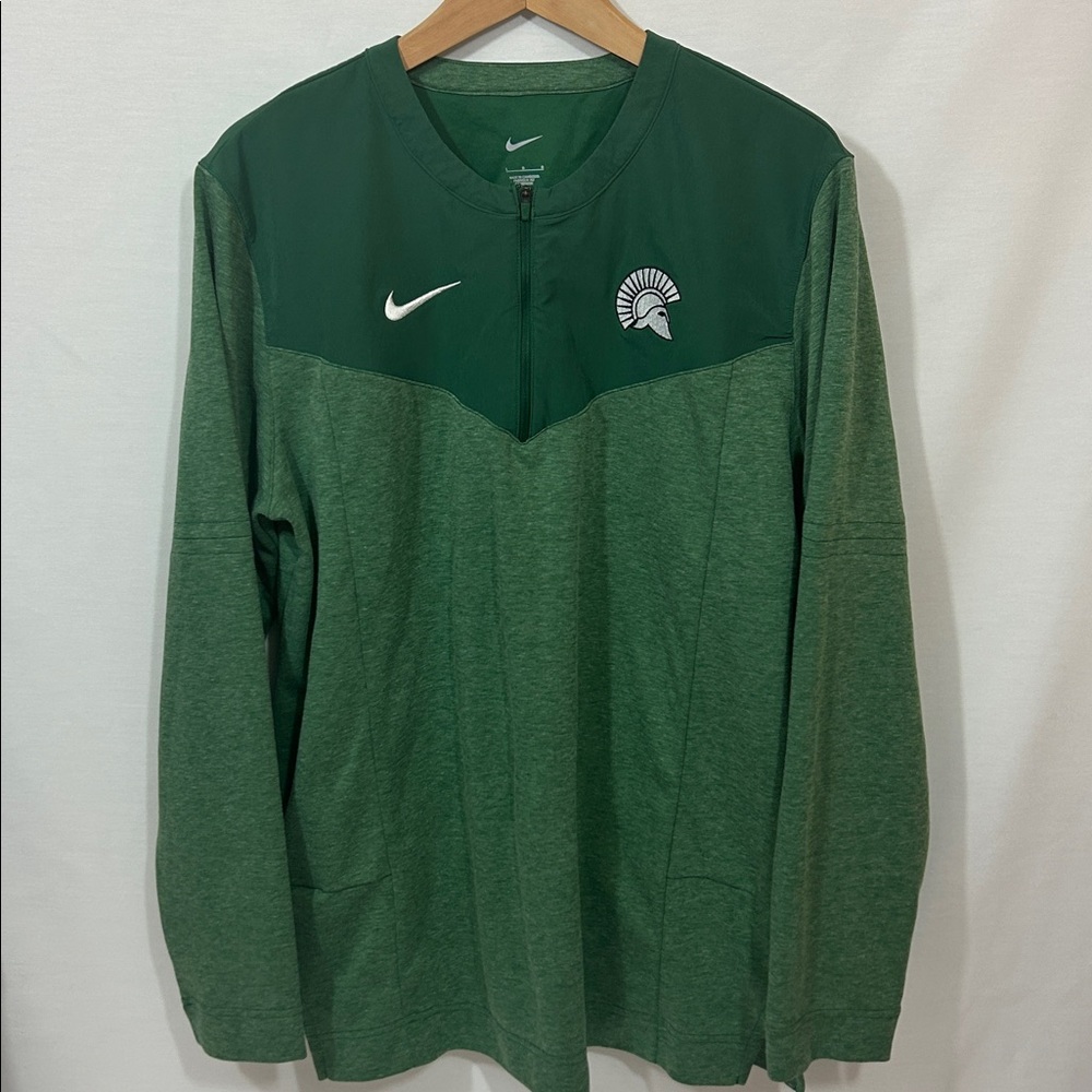 Nike Dri Fit Michigan State 1/4 Pullover